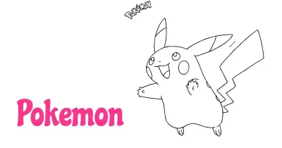 Pokemon Coloring Pages简笔画涂色画合集