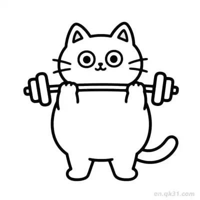 猫 68简笔画 素描 涂鸦 - 免费可打印可爱猫 下载PDF – 免费可打印简笔画涂色画