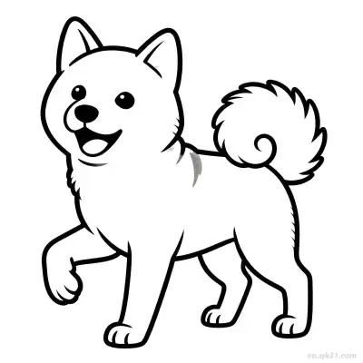 运动狗 5简笔画 素描 涂鸦 - 免费可打印狗 下载PDF – 免费可打印简笔画涂色画