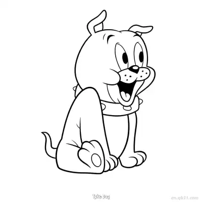 泰克狗 简笔画 素描 涂鸦 - 免费可打印猫和老鼠 下载PDF – 免费可打印简笔画涂色画