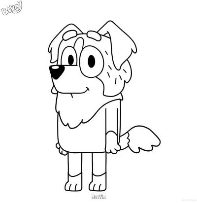 麦芬 简笔画 素描 涂鸦 - 免费可打印布鲁伊 下载PDF – 免费可打印简笔画涂色画