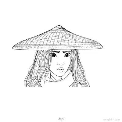 拉雅 14简笔画 素描 涂鸦 - 免费可打印迪士尼 寻龙传说 下载PDF – 免费可打印简笔画涂色画