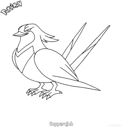 大王铜象简笔画 - 免费可打印宝可梦简笔画 – 免费可打印简笔画涂色画