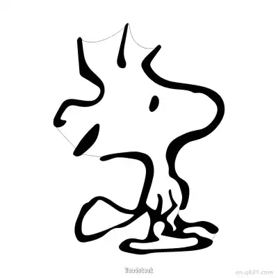糊涂塌客抽象线条艺术涂色页 – 免费可打印简笔画涂色画