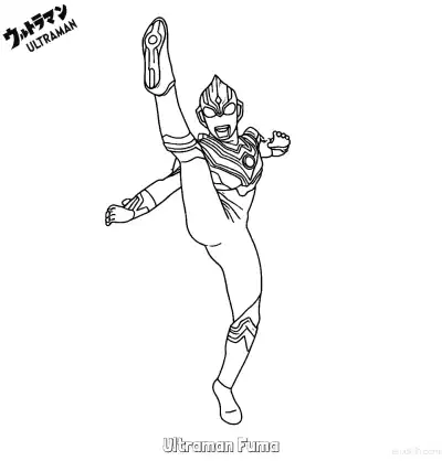 风马奥特曼 2简笔画 素描 涂鸦 - 免费可打印奥特曼 下载PDF – 免费可打印简笔画涂色画