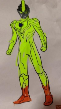 银河·奥特曼 Ultraman Ginga ウルトラマンギンガ 金迦·奥特曼|简笔画|素描|涂鸦|涂颜色