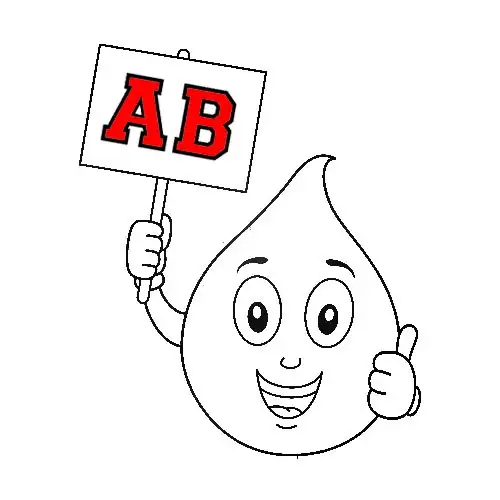免费 字母-AB Letter AB 简笔画涂色页
